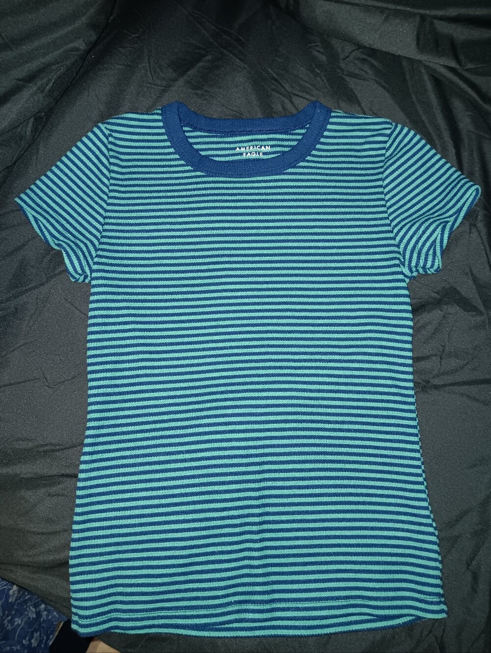 American Eagle Ribbed Baby Tee